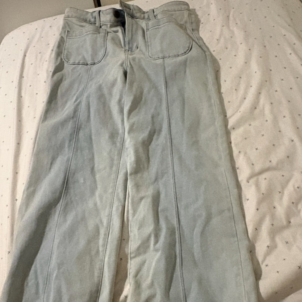 Flare Wide-Leg Pants